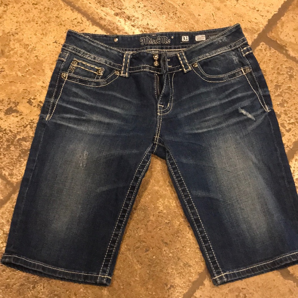Miss Me Jean Shorts Bermuda